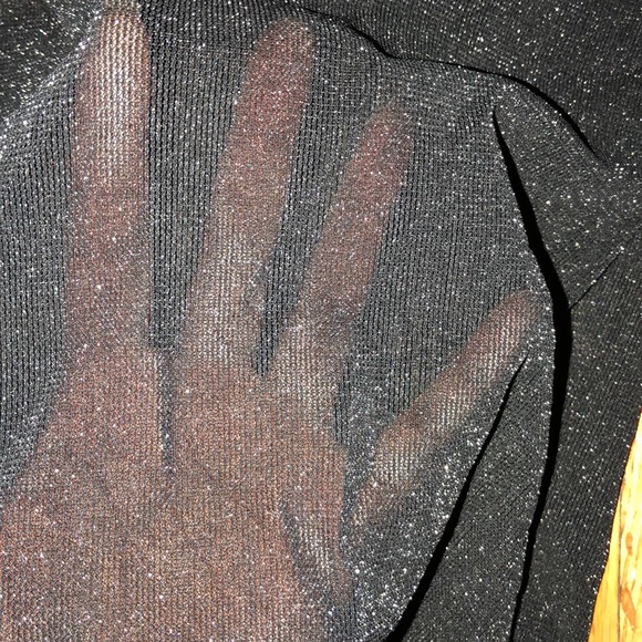 Sheer sparkle Bella top ✨ - Picture 4 of 4